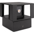 LED buitenwandlamp LED/12W/230V IP54 zwart
