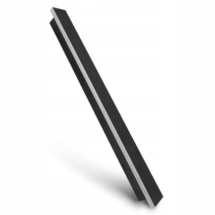 LED buitenwandlamp LED/18W/230V 60 cm IP65 zwart