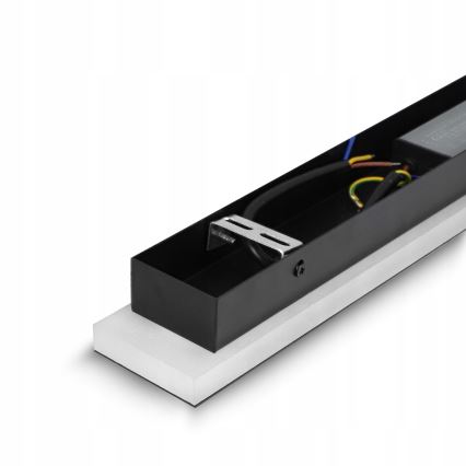 LED buitenwandlamp LED/18W/230V 60 cm IP65 zwart