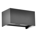 LED buitenwandlamp LED/24W/230V 3000K IP65 antraciet