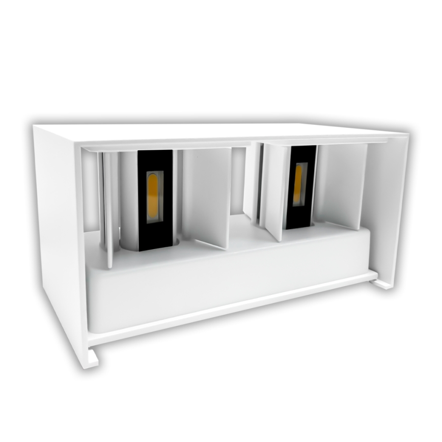 LED buitenwandlamp LED/24W/230V 3000K IP65 wit