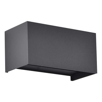 LED buitenwandlamp LED/24W/230V 4000K IP65 zwart