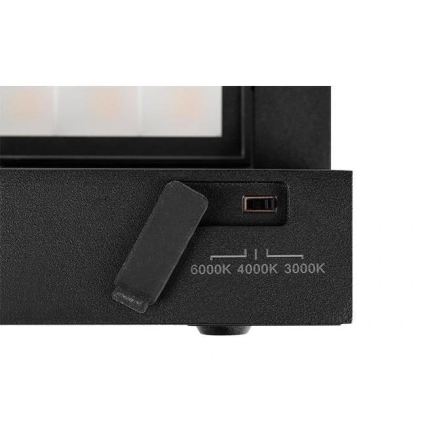 LED buitenwandlamp LED/36W/230V 3000/4000/6500K IP54 zwart