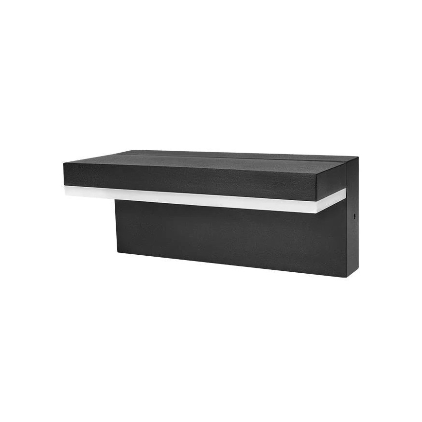 LED buitenwandlamp LED/9W/230V 4000K IP44 zwart