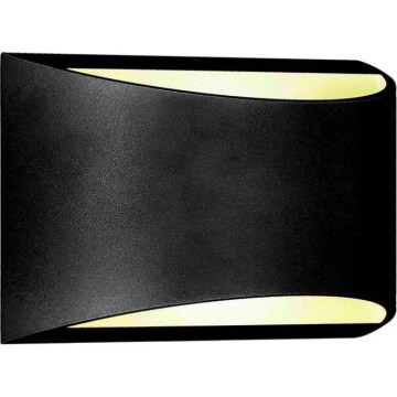 LED buitenwandlamp LED/9W/230V 4000K IP54 zwart