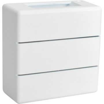 LED buitenwandlamp LUXLINE 6W/230V 3000K IP54 wit