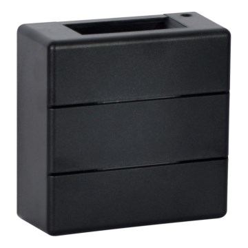 LED buitenwandlamp LUXLINE 6W/230V 3000K IP54 zwart