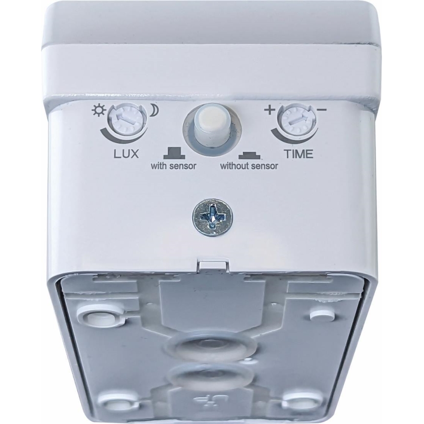 LED dimbare buitenwandlamp met bewegings- en schemersensor LED/12/15/20W/230V IP65 wit
