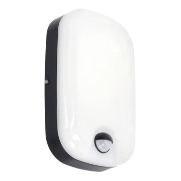 LED Buitenwandlamp met bewegings- en schemersensor BAVANO LED/15W/230V 3000/4000/5700K IP54