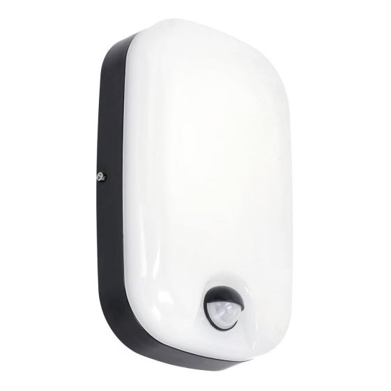 LED Buitenwandlamp met bewegings- en schemersensor BAVANO LED/15W/230V 3000/4000/5700K IP54
