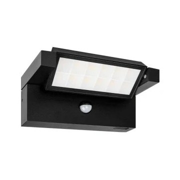LED buitenwandlamp met bewegings- en schemersensor LED/20W/230V 3000/4000/6500K IP54 zwart