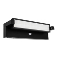 LED buitenwandlamp met bewegings- en schemersensor LED/36W/230V 3000/4000/6500K IP54 zwart