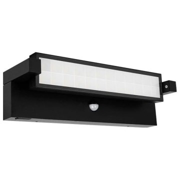 LED buitenwandlamp met bewegings- en schemersensor LED/36W/230V 3000/4000/6500K IP54 zwart
