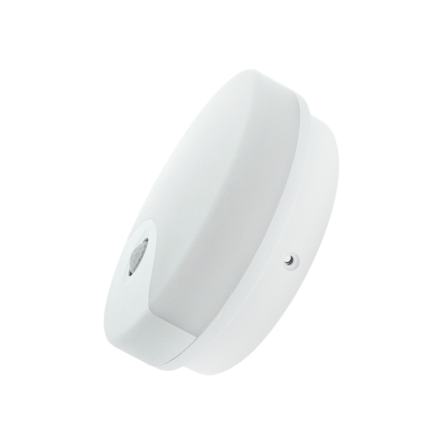 LED buitenwandlamp met bewegingssensor, 18W, 230V, IP44, wit