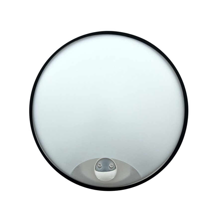 Dimbare LED-buitenwandlamp met bewegingssensor LED/15/18/20W/230V 3000K/4000K/6500K IP65 zwart/wit