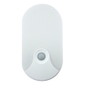 LED buitenwandlamp met bewegingssensor LED/18W/230V IP44 antraciet