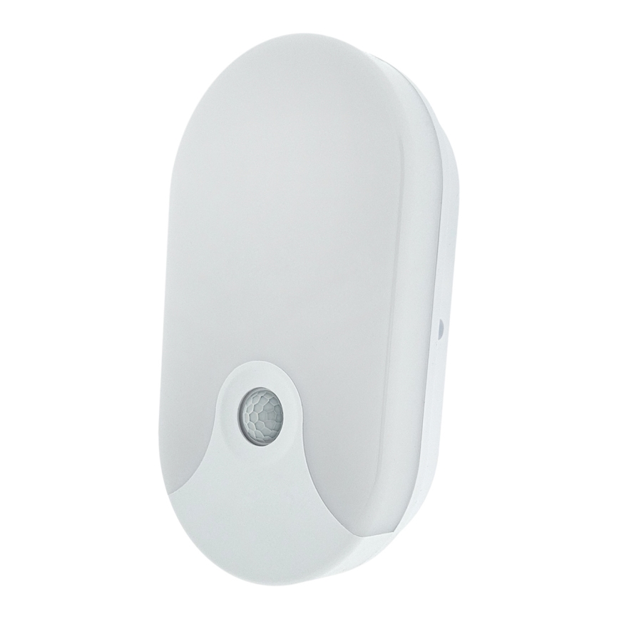 LED buitenwandlamp met bewegingssensor LED/18W/230V IP44 antraciet