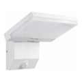 LED buitenwandlamp met bewegingssensor LED/18W/230V IP44 wit