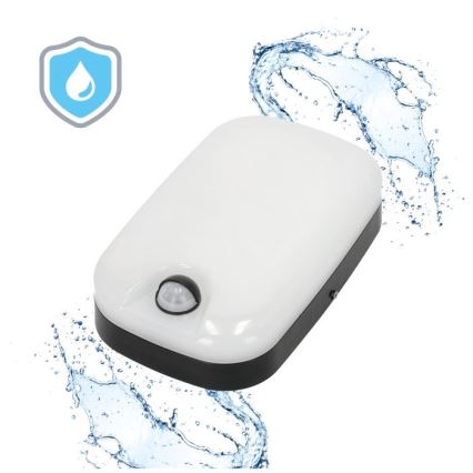 LED Buitenwandlamp met bewegings- en schemersensor BAVANO LED/15W/230V 3000/4000/5700K IP54