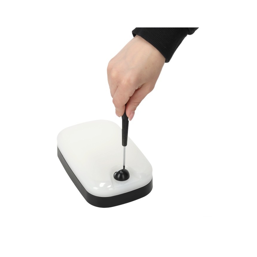 LED Buitenwandlamp met bewegings- en schemersensor BAVANO LED/15W/230V 3000/4000/5700K IP54