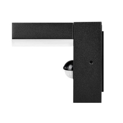 LED buitenwandlamp met sensor HESTIO LED/9W/230V 4000K IP44 zwart