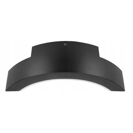 LED buitenwandlamp met bewegingssensor LED/10W/230V IP54 zwart
