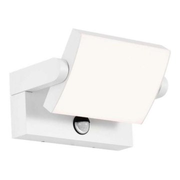 LED buitenwandlamp met sensor LED/17W/230V 4000K IP65 wit
