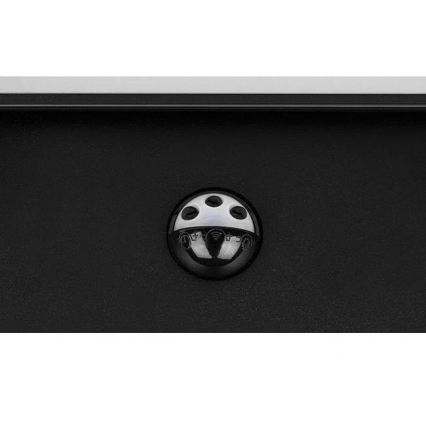 LED buitenwandlamp met bewegings- en schemersensor LED/36W/230V 3000/4000/6500K IP54 zwart