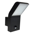LED Buitenwandlamp met sensor LESK LED/9W/230V IP54 4000K