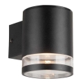 LED Buitenwandlamp op zonne-energie met sensor LED/1W/3,7V 3000K IP54 1200 mAh zwart