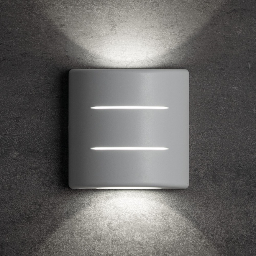 LED buitenwandlamp REFAZI LED/6W/230V IP54 wit