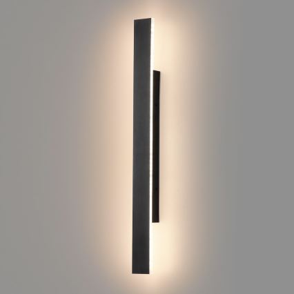 LED buitenwandlamp WOW LED/11W/230V 3000/4000/6000K 60 cm IP54 zwart