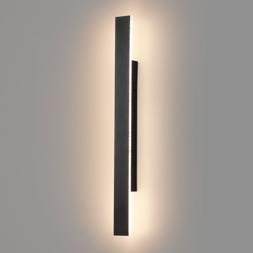 LED buitenwandlamp WOW LED/11W/230V 3000/4000/6000K 60 cm IP54 zwart