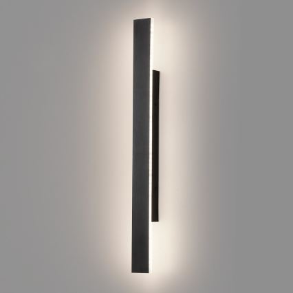 LED buitenwandlamp WOW LED/11W/230V 3000/4000/6000K 60 cm IP54 zwart