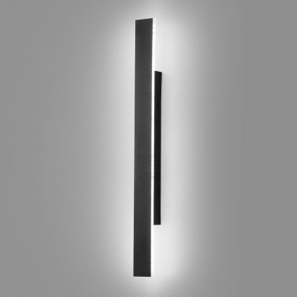 LED buitenwandlamp WOW LED/11W/230V 3000/4000/6000K 60 cm IP54 zwart
