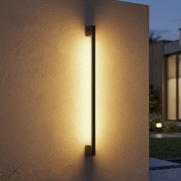 LED buitenwandlamp YALTE LED/12W/230V 3000/4000/6500K 123 cm IP54 zwart