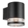 LED Buitenzonnewandlamp met sensor LED/1W/3,7V 3000K IP54 zwart