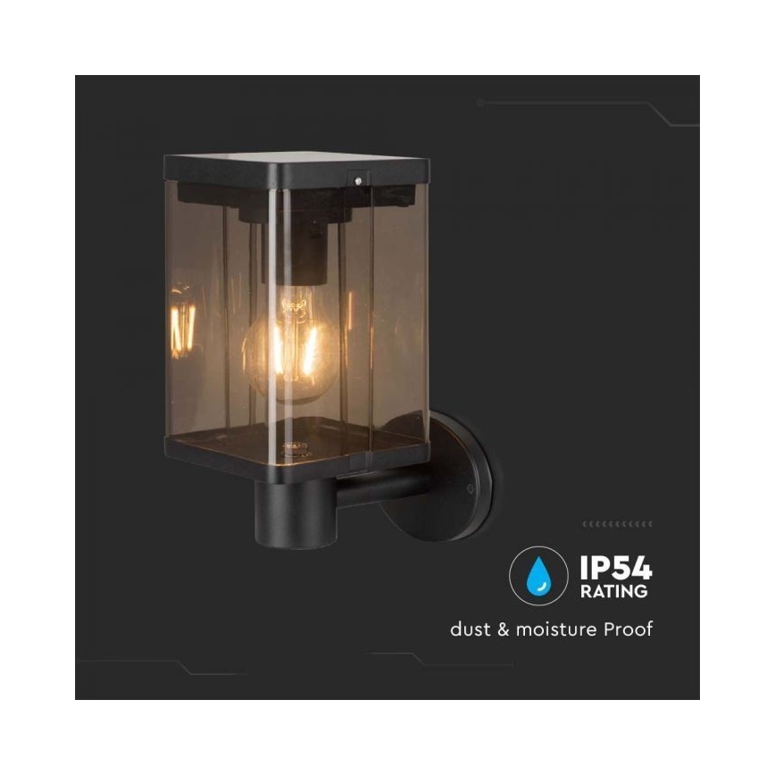 LED Buitenzonnewandlamp met sensor LED/2,5W/3,7V 3000K IP54 2000 mAh