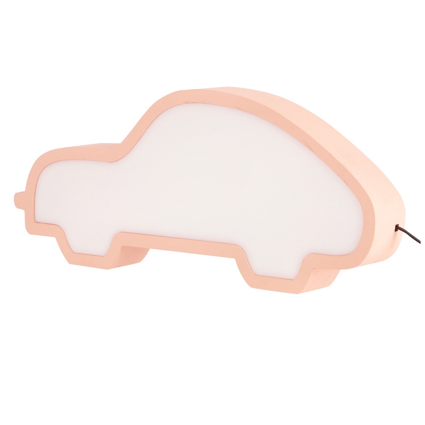 LED-bureaulamp voor kinderen CAR LED/11W/230V roze