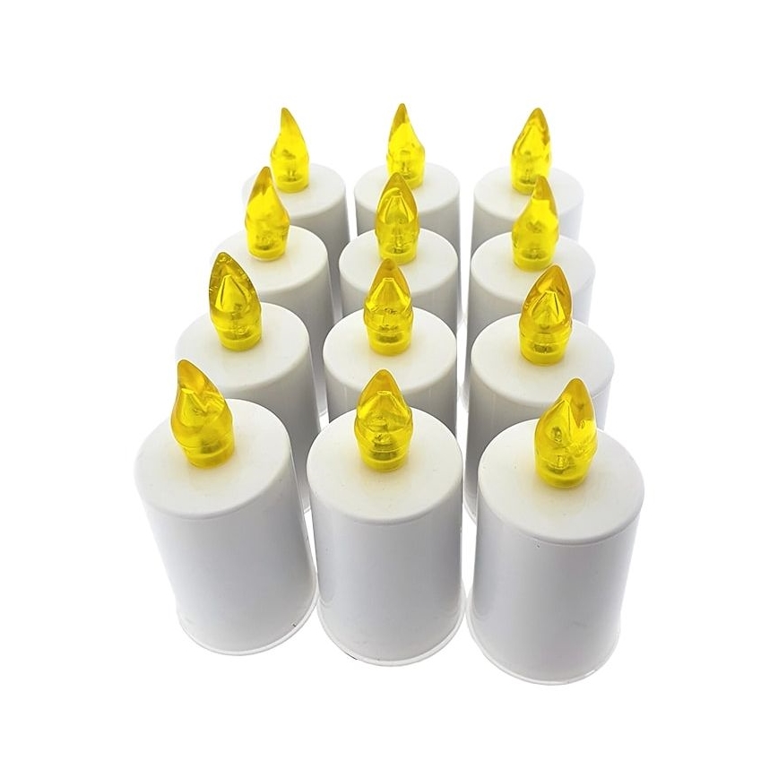 LED Candle LED/2xAA warm wit 10,8 cm wit