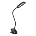 LED+CCT Dimbare bureaulamp met klem CLIP LED/7,5W/230V 3000/4200/5000K zwart