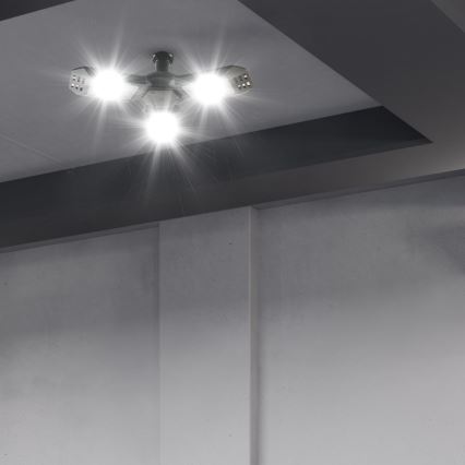 LED Ceiling Schijnwerper 3xE27/16,7W/230V 4000K