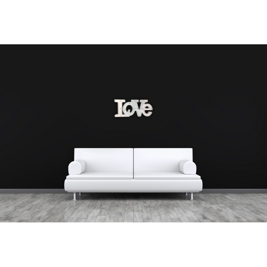 LED Decorartie lamp LOVE LED/2xAA