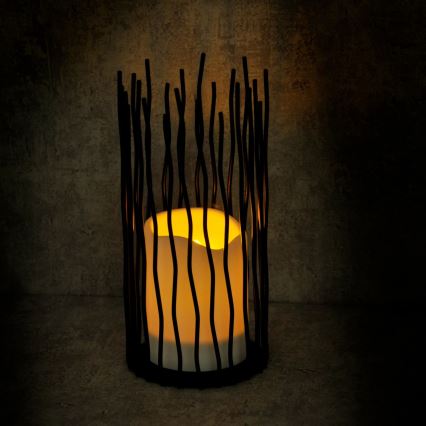 LED Decoratieve buitenverlichting NYBORG LED/2xAA 22 cm IP44 warm wit