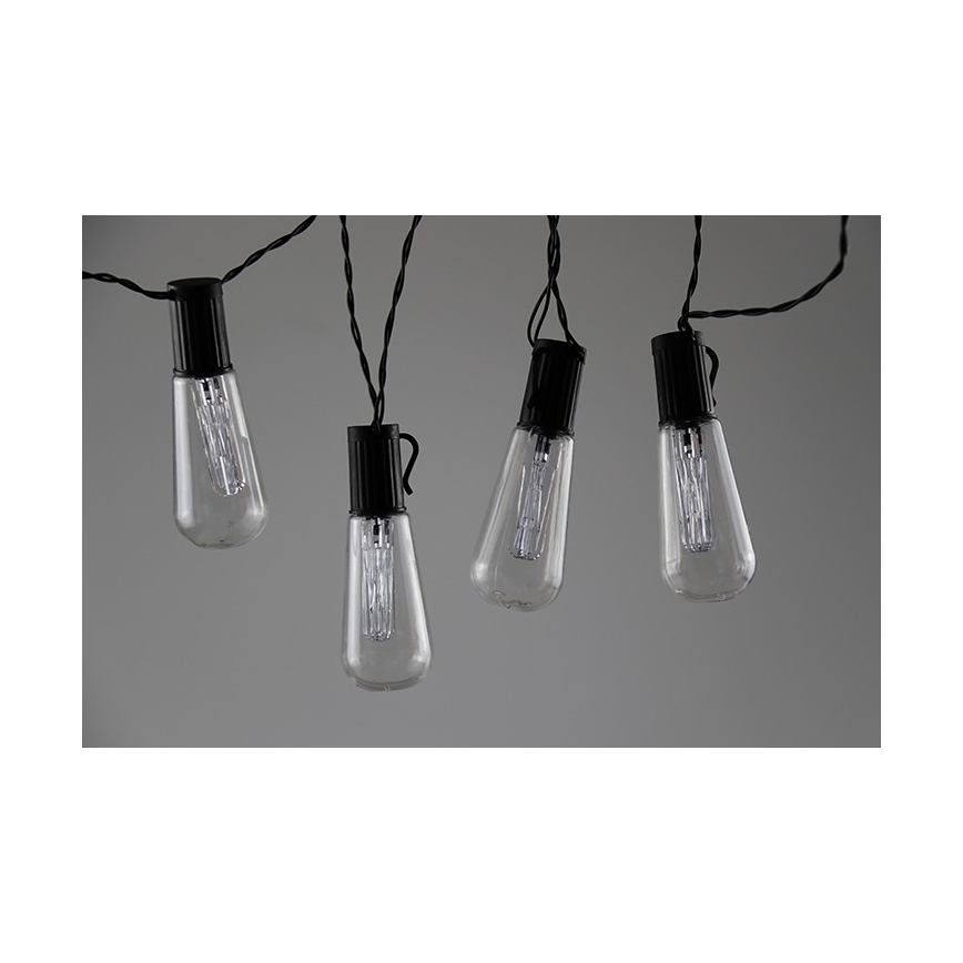 LED Decoratieve ketting EDISON 2,65 m 10xLED/2xAA