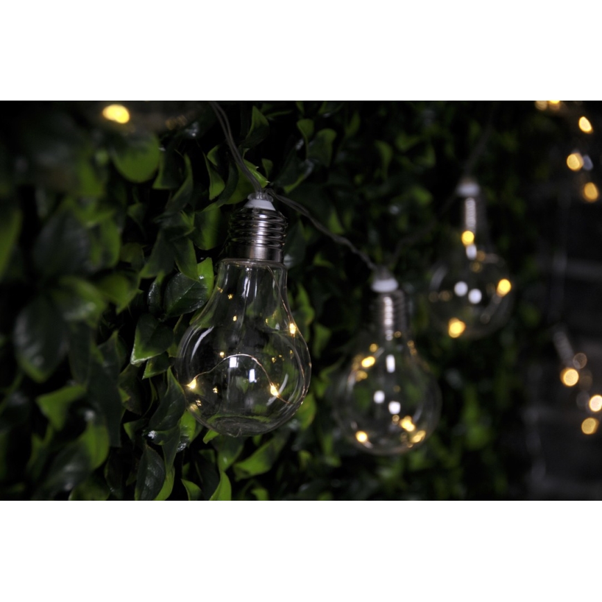 LED decoratieve lichtslinger SMOLDER 5,3 m 20xLED/2,7W/230V