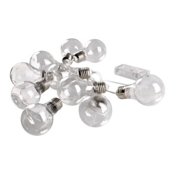 LED decoratieve lichtsnoer SMOLDER 2,1 m 10xLED/2xAA