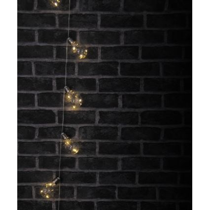 LED decoratieve lichtsnoer SMOLDER 2,1 m 10xLED/2xAA