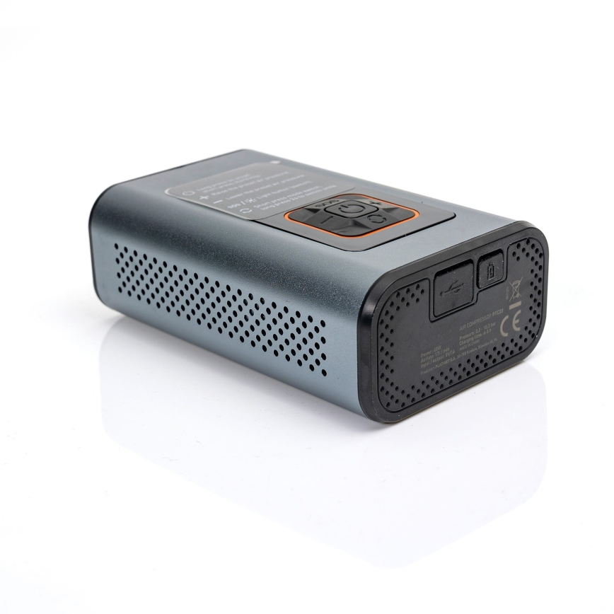 LED Digitale zakcompressor 3in1 4000 mAh 5W zwart