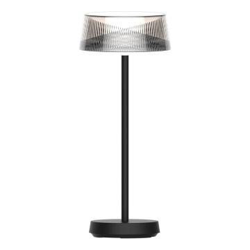 LED Dimbaar aanraken buitenshuis tafellamp CASABLANCA LED/3,4W/5V USB 3600 mAh IP44 zwart